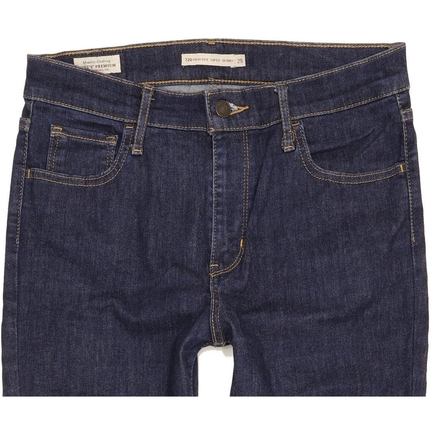 Levi's 720 Women Blue Skinny Slim Jeans W29 L31