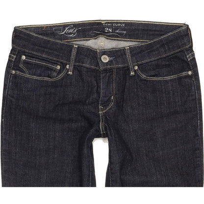 Levi's Demi Curve Women Blue Skinny Slim Stretch Jeans W28 L31