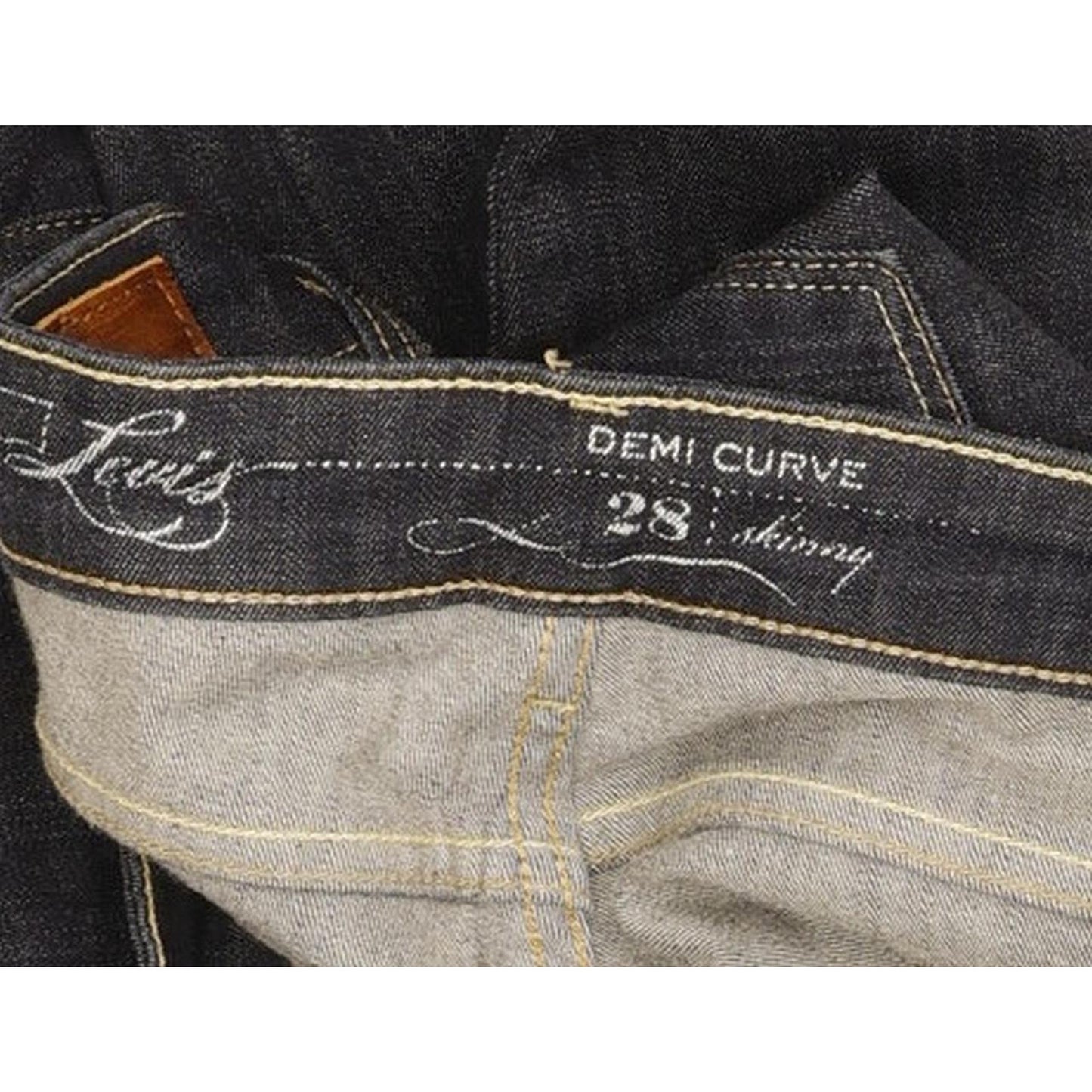 Levi's Demi Curve Women Blue Skinny Slim Stretch Jeans W28 L31