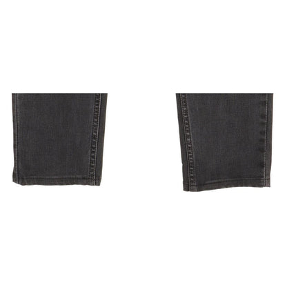 Levi's 710 Super Women Charcoal Skinny Slim Stretch Jeans W30 L28