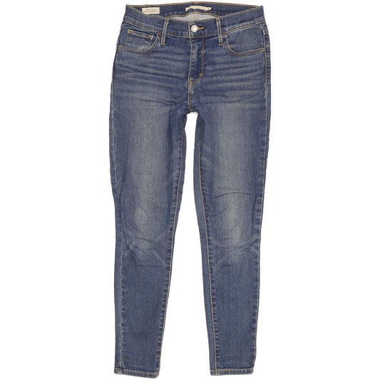 Levi's 720 Women Blue Skinny Slim Stretch Jeans W26 L28