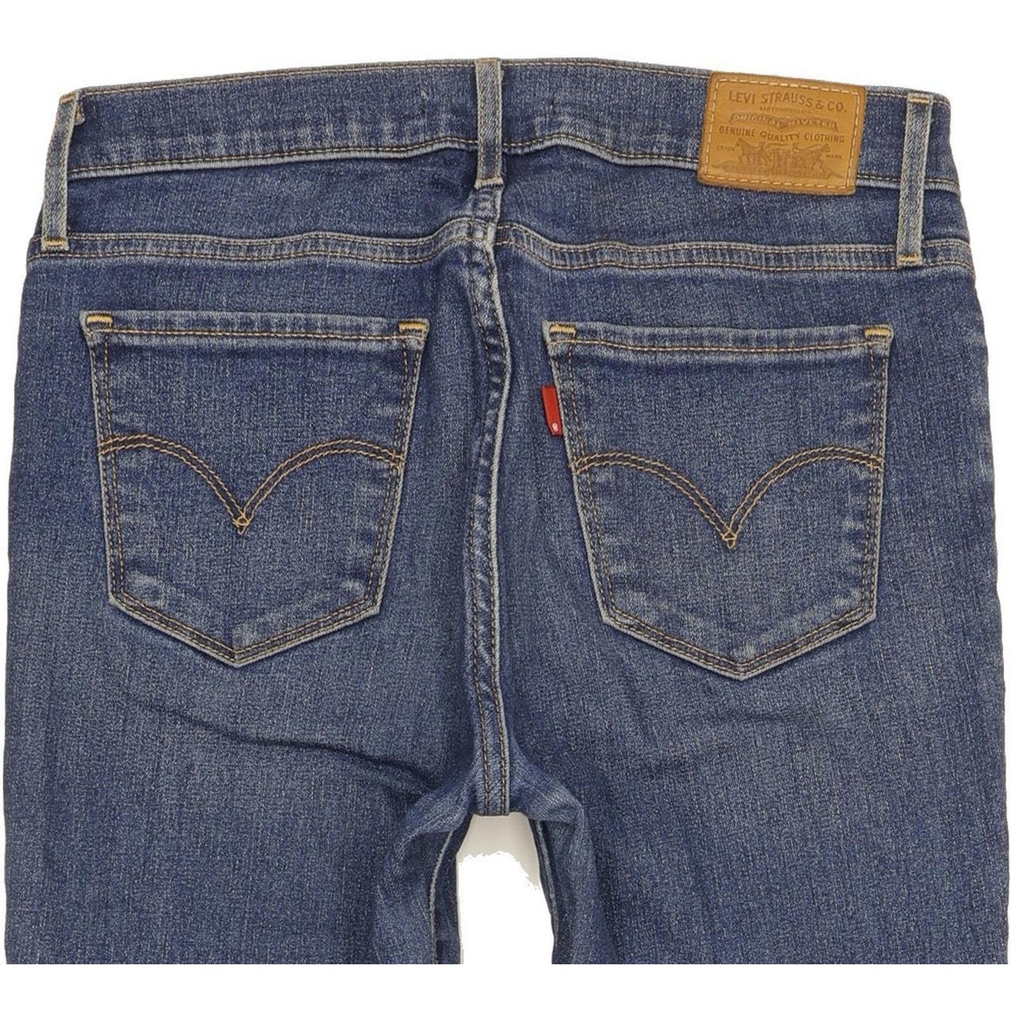 Levi's 720 Women Blue Skinny Slim Stretch Jeans W26 L28