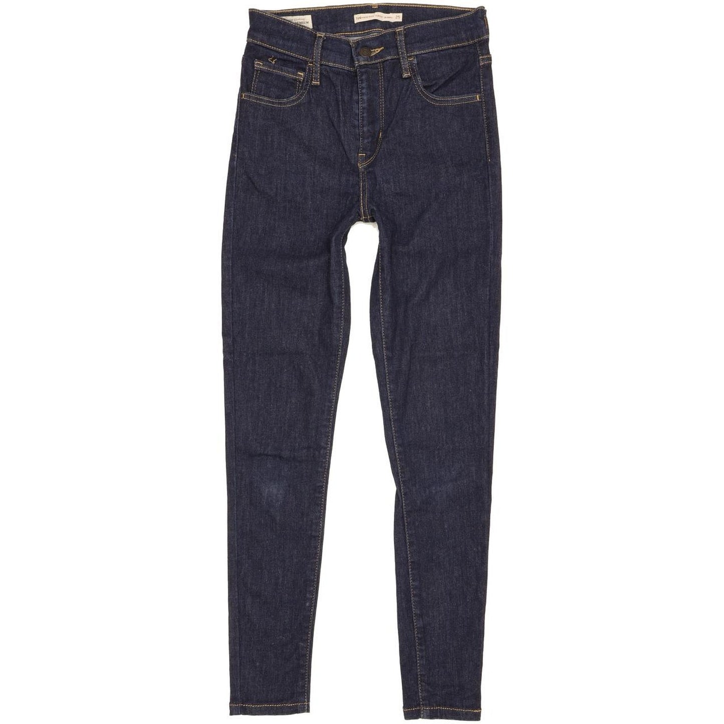 Levi's 720 Women Blue Skinny Slim Stretch Jeans W25 L27