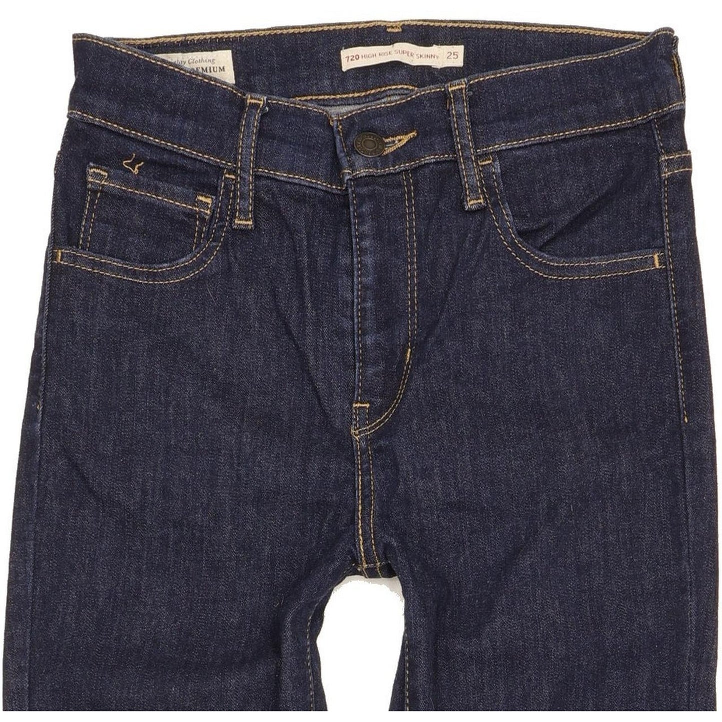 Levi's 720 Women Blue Skinny Slim Stretch Jeans W25 L27