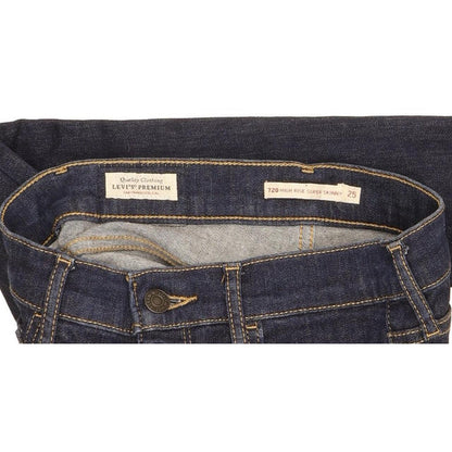 Levi's 720 Women Blue Skinny Slim Stretch Jeans W25 L27
