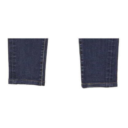 Levi's 710 Super Women Blue Skinny Slim Stretch Jeans W25 L29
