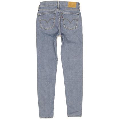 Levi's 710 Super Women Blue Skinny Slim Stretch Jeans W25 L27