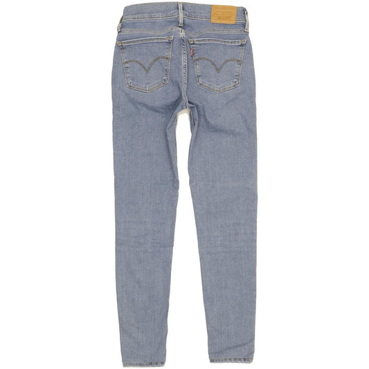 Levi's 710 Super Women Blue Skinny Slim Stretch Jeans W25 L27