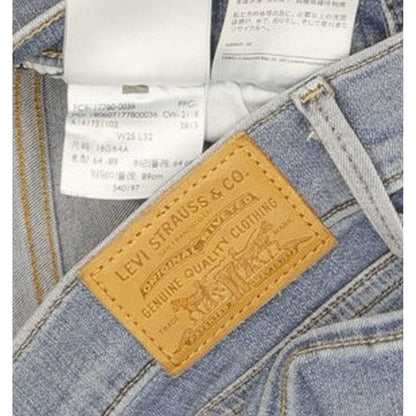 Levi's 710 Super Women Blue Skinny Slim Stretch Jeans W25 L27
