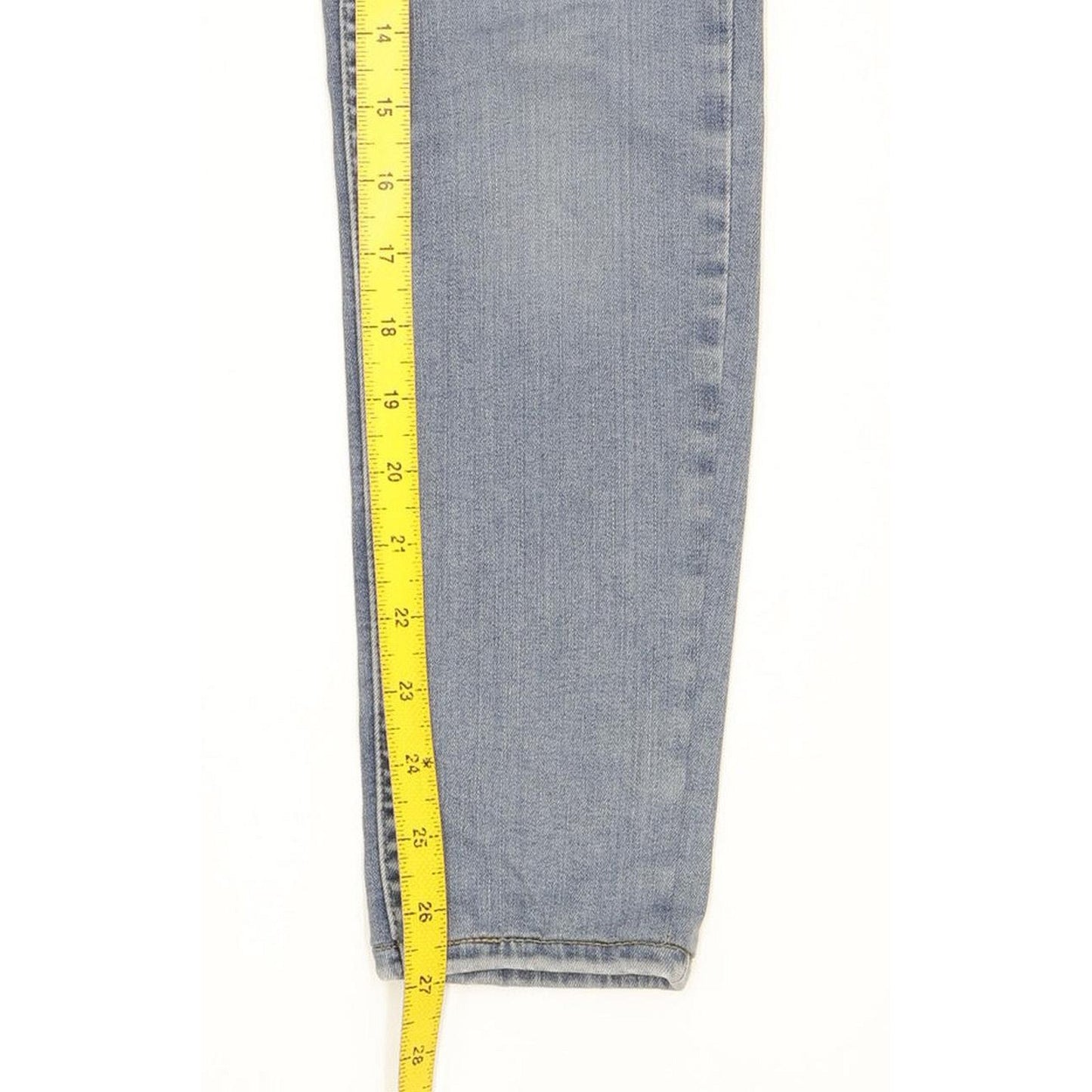 Levi's 710 Super Women Blue Skinny Slim Stretch Jeans W25 L27