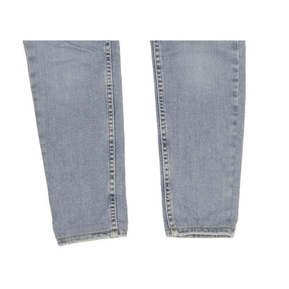 Levi's 710 Super Women Blue Skinny Slim Stretch Jeans W25 L27