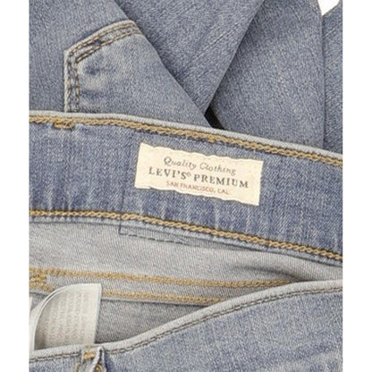 Levi's 710 Super Women Blue Skinny Slim Stretch Jeans W25 L27
