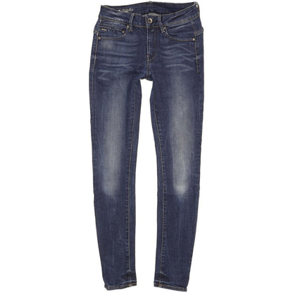 G-Star Midge Women Blue Skinny Slim Stretch Jeans W26 L29