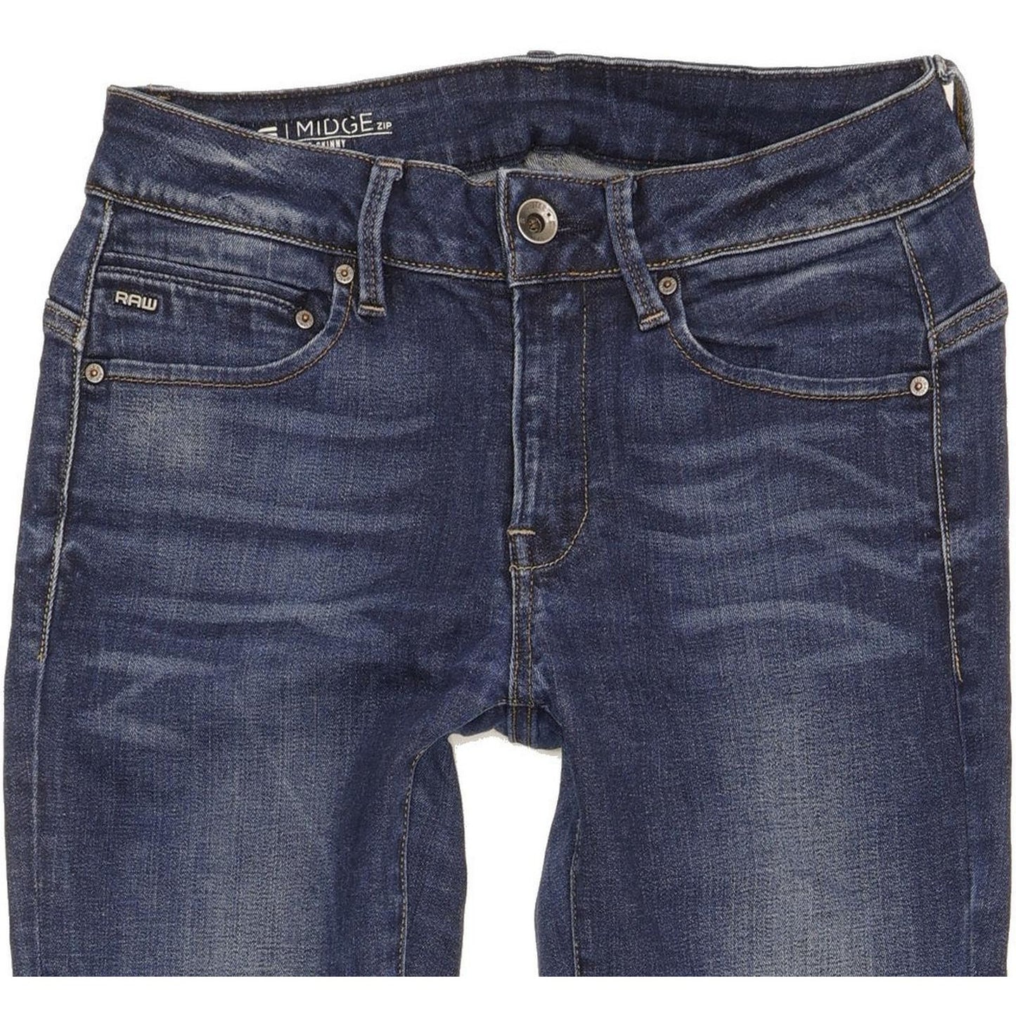 G-Star Midge Women Blue Skinny Slim Stretch Jeans W26 L29