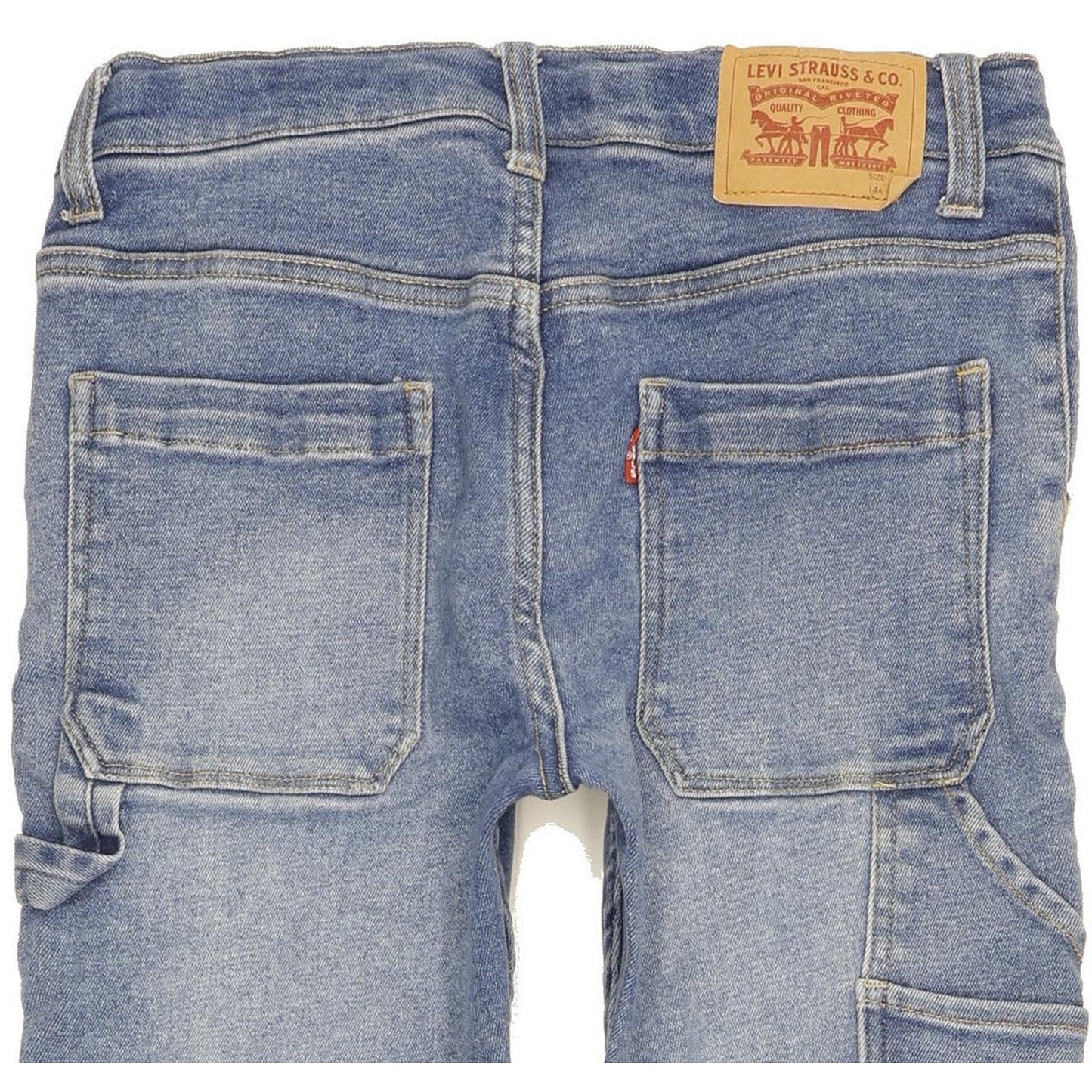 Levi's Kids Blue Tapered Regular Stretch Jeans W26 L28