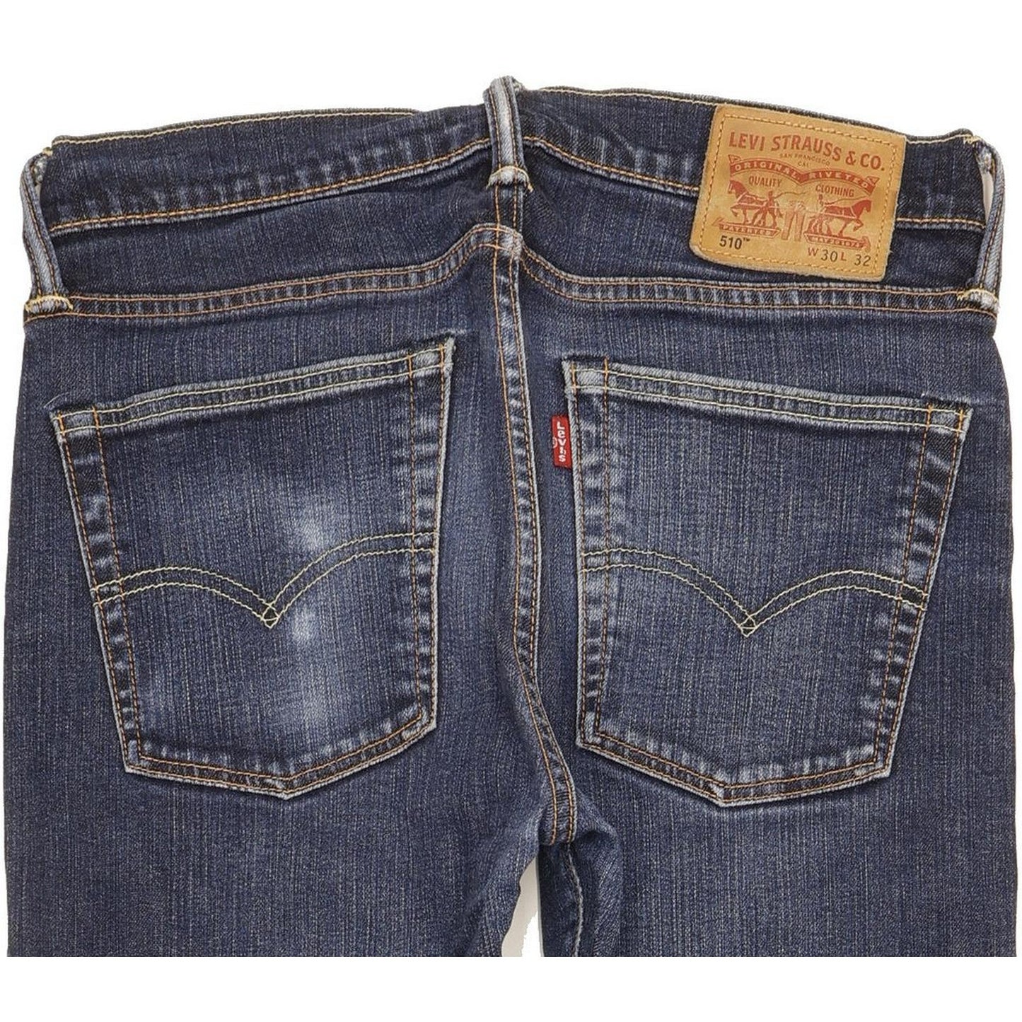 Levi's 510 Men Blue Skinny Slim Stretch Jeans W30 L31