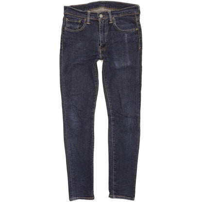 Levi's 519 Men Blue Skinny Slim Stretch Jeans W30 L28