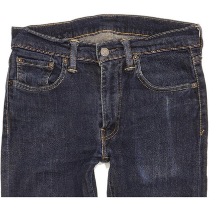 Levi's 519 Men Blue Skinny Slim Stretch Jeans W30 L28