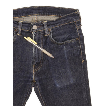 Levi's 519 Men Blue Skinny Slim Stretch Jeans W30 L28