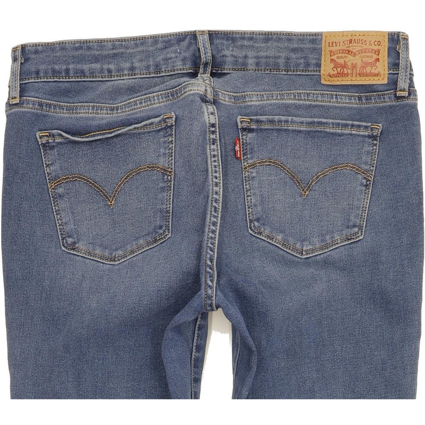 Levi's 711 Women Blue Skinny Slim Jeans W29 L32