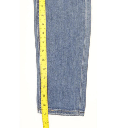 Levi's 601 Pin Women Blue Skinny Slim Stretch Jeans W26 L29