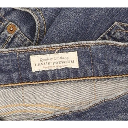 Levi's 512 Men Blue Tapered Slim Stretch Jeans W29 L30