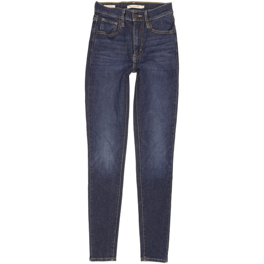 Levi's Mile Women Blue Skinny Slim Stretch Jeans W24 L30