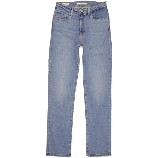 Levi's 724 Women Blue Straight Slim Stretch Jeans W29 L30