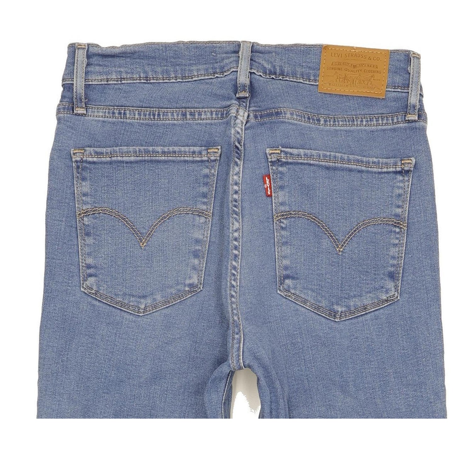 Levi's 724 Women Blue Straight Slim Stretch Jeans W29 L30