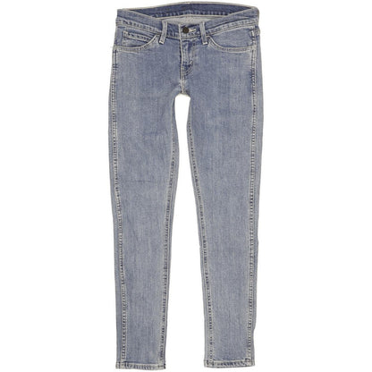 Levi's Women Blue Skinny Slim Stretch Jeans W27 L29