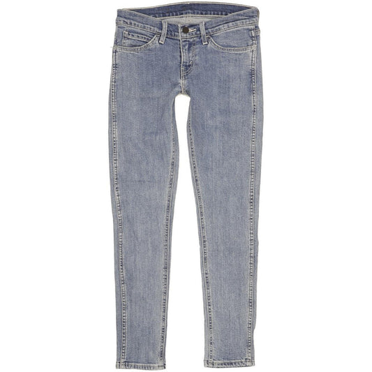Levi's Women Blue Skinny Slim Stretch Jeans W27 L29
