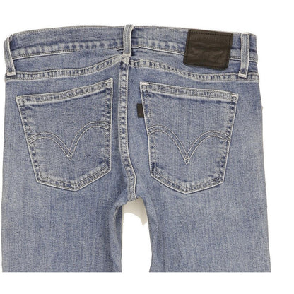 Levi's Women Blue Skinny Slim Stretch Jeans W27 L29