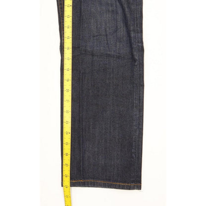 Levi's 504 Men Blue Straight Regular Stretch Jeans W30 L29