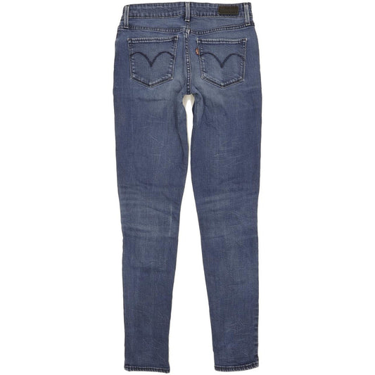Levi's Women Blue Skinny Slim Jeans W25 L30