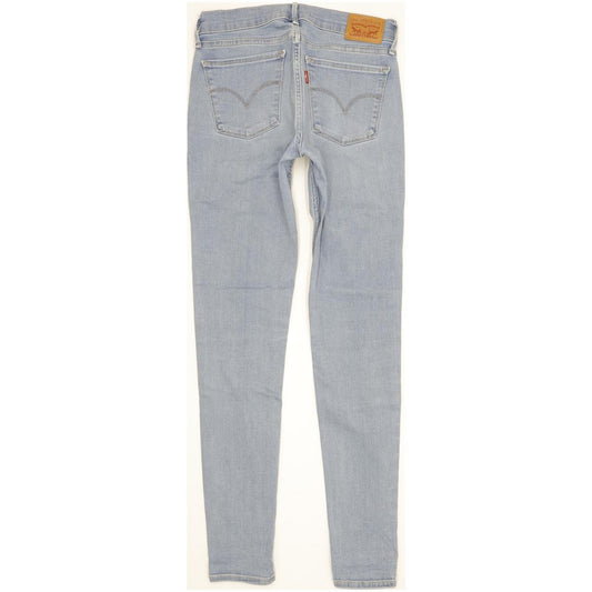 Levi's 710 Super Women Blue Skinny Slim Stretch Jeans W27 L30