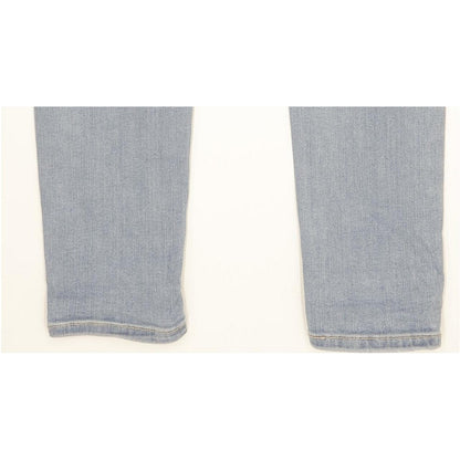Levi's 710 Super Women Blue Skinny Slim Stretch Jeans W27 L30