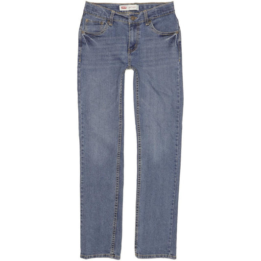 Levi's 511 Kids Blue Straight Slim Stretch Jeans W26 L29