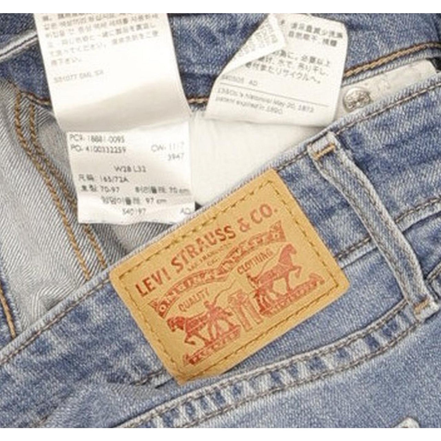 Levi's 711 Women Blue Skinny Slim Stretch Jeans W28 L32