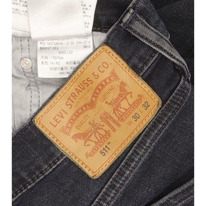 Levi's 511 Men Blue Straight Slim Stretch Jeans W30 L32