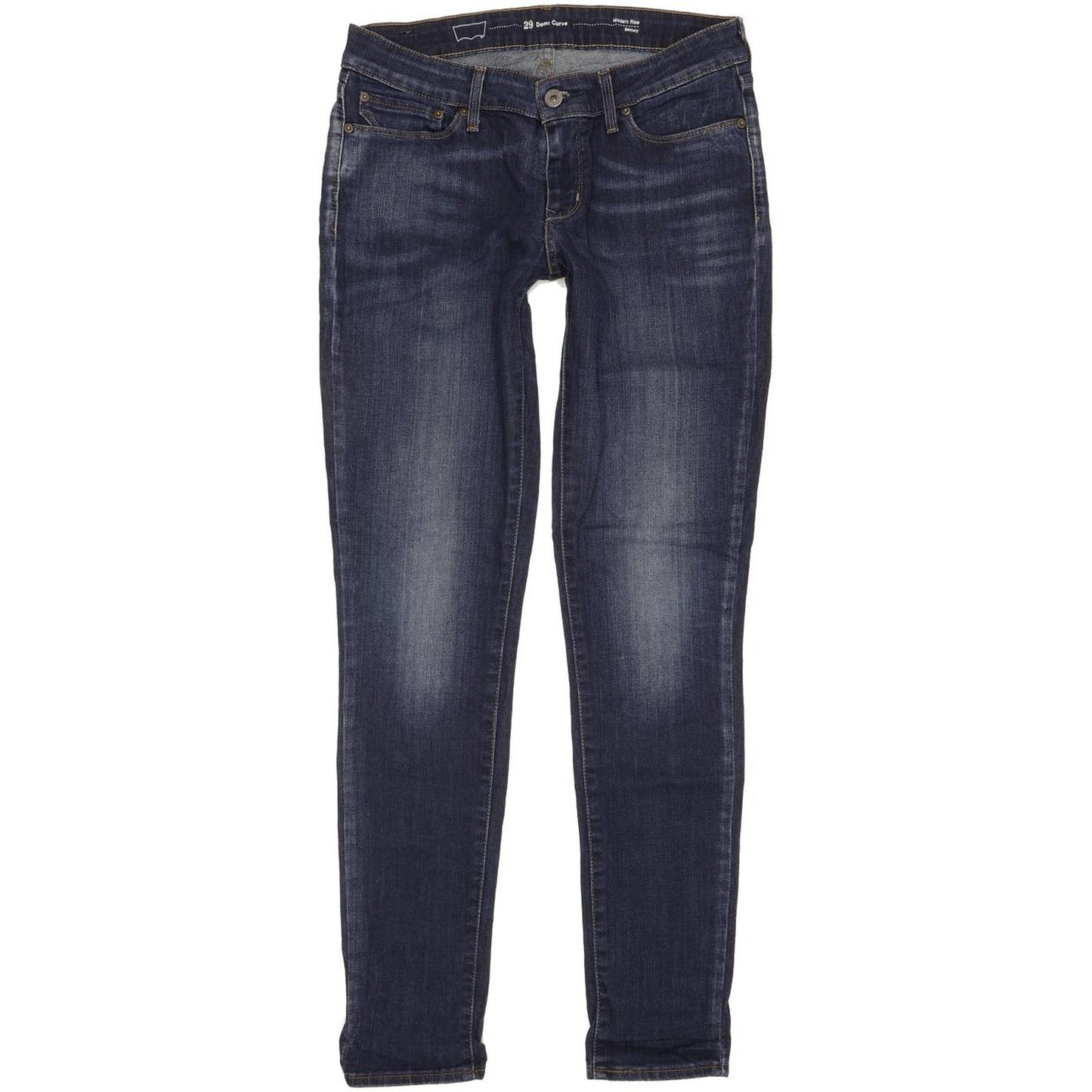 Levi's Demi Curve Women Blue Skinny Slim Stretch Jeans W29 L31