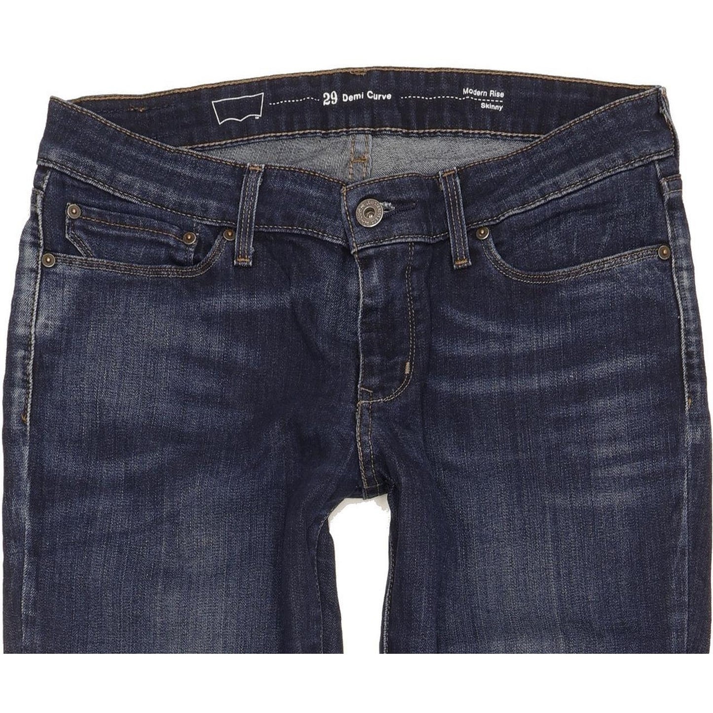Levi's Demi Curve Women Blue Skinny Slim Stretch Jeans W29 L31