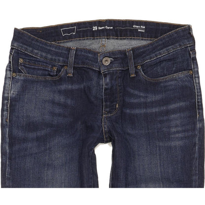 Levi's Demi Curve Women Blue Skinny Slim Stretch Jeans W29 L31