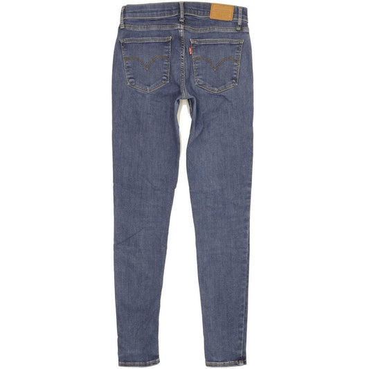 Levi's 710 Super Women Blue Skinny Slim Stretch Jeans W26 L29