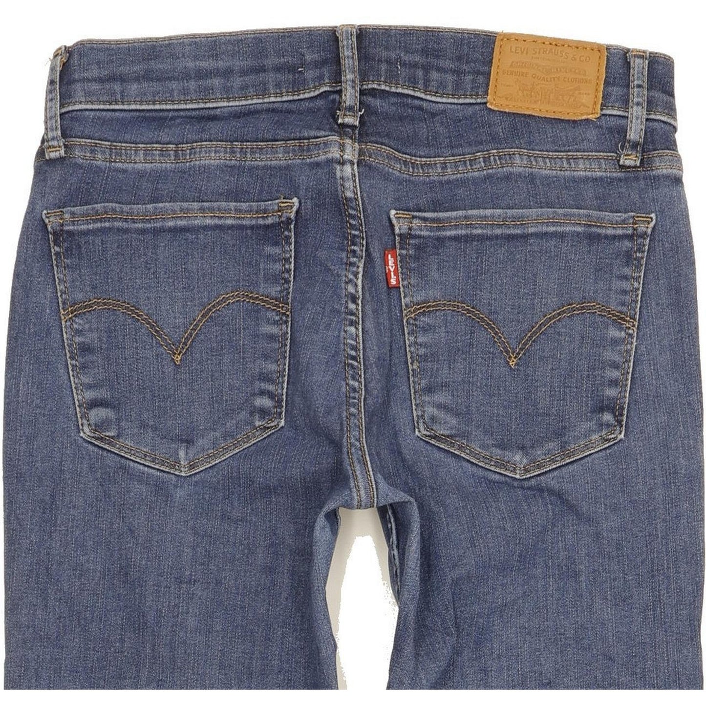 Levi's 710 Super Women Blue Skinny Slim Stretch Jeans W26 L29