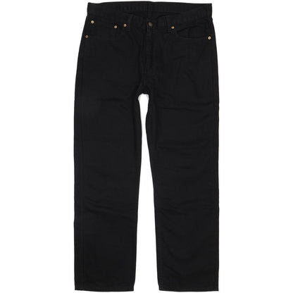 Levi's 751 Men Black Straight Regular Jeans W38 L31