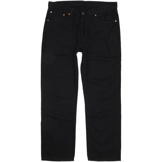Levi's 751 Men Black Straight Regular Jeans W38 L31