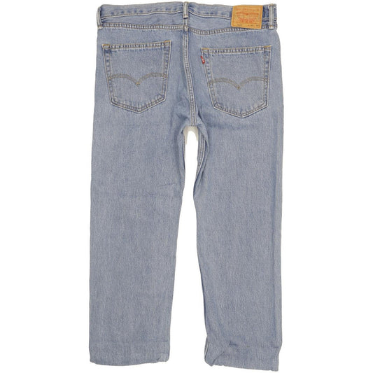 Levi's 505 Men Blue Straight Regular Jeans W37 L26