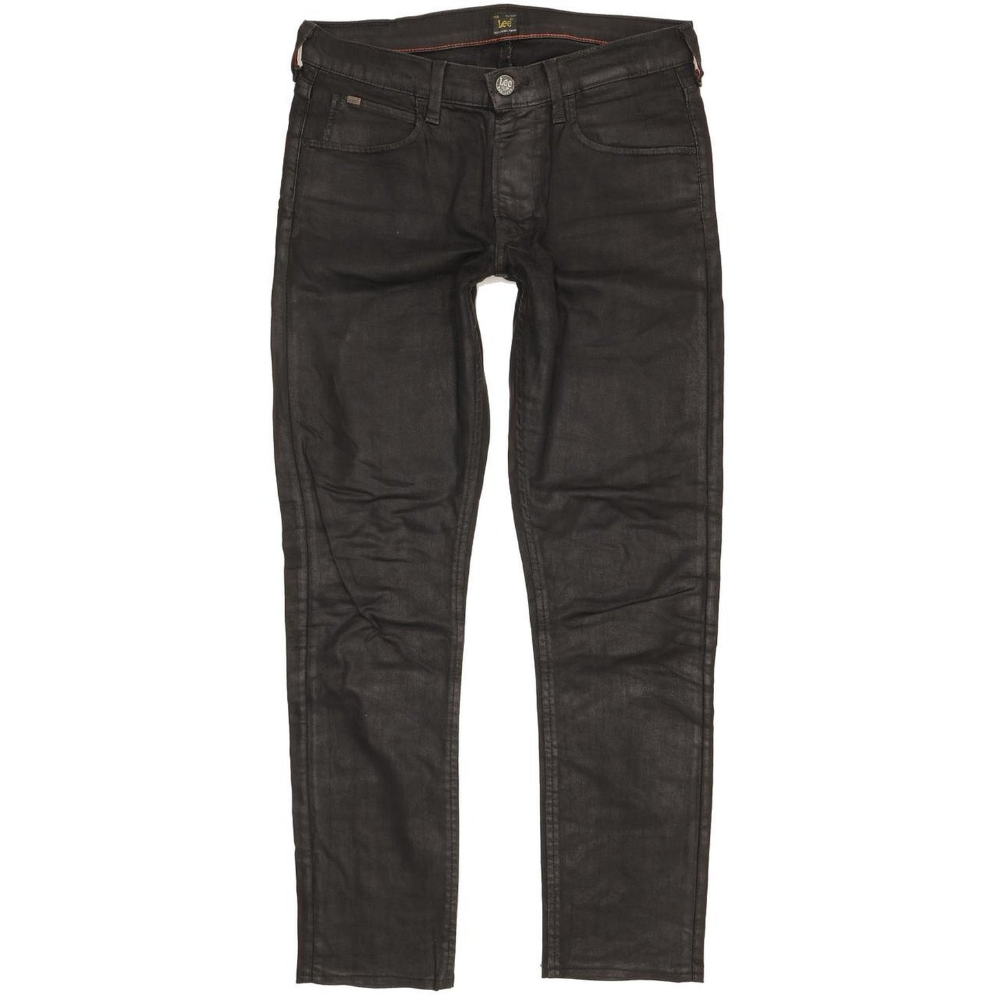 Lee Luke Men Black Skinny Slim Stretch Jeans W30 L29