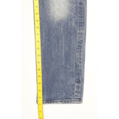 G-Star 3301 Men Blue Straight Slim Stretch Jeans W31 L31