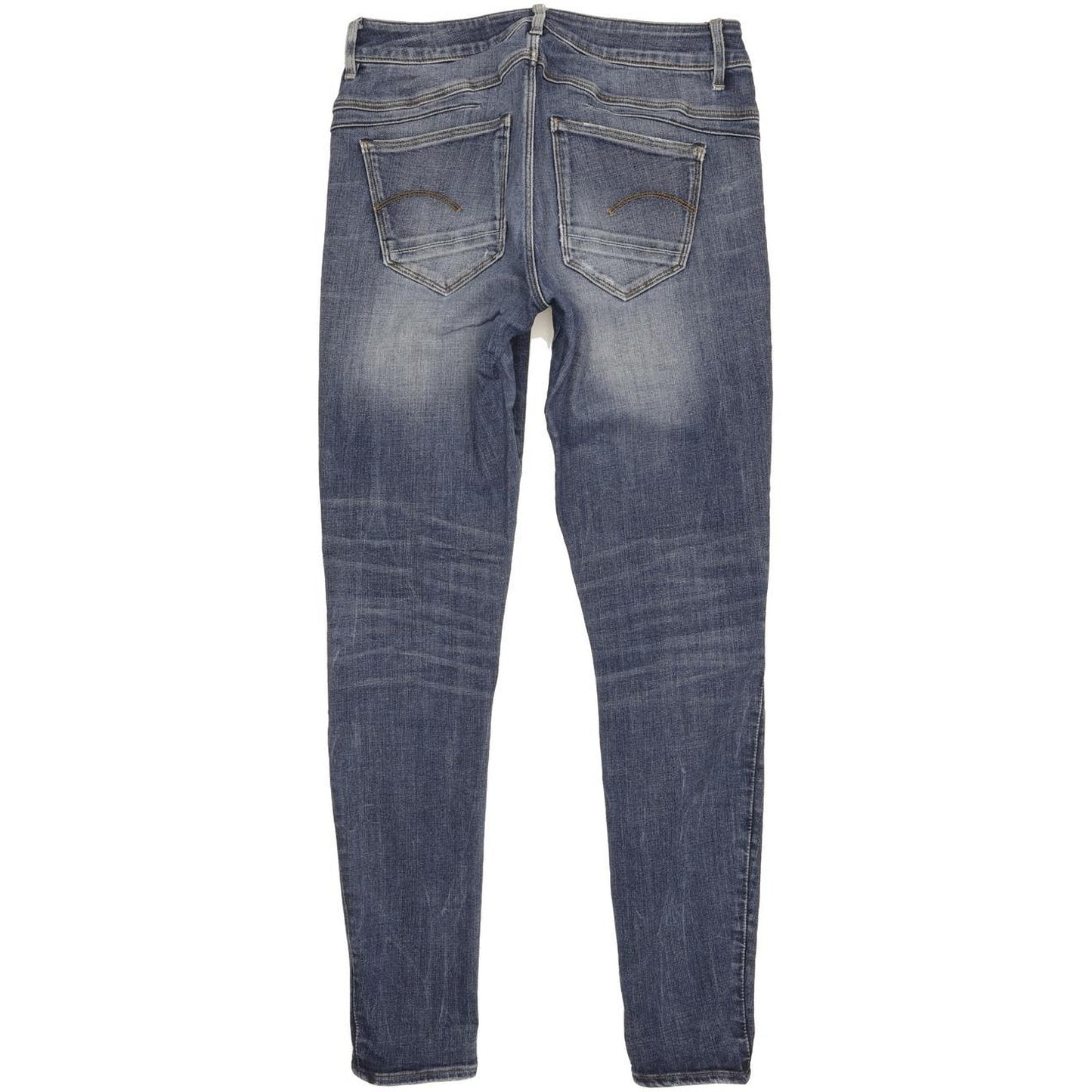 G-Star D-Staq Women Blue Skinny Slim Stretch Jeans W31 L31